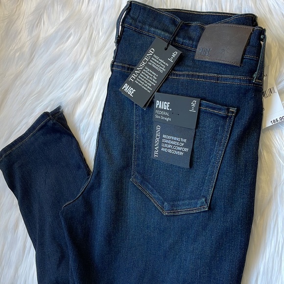 Federal Slim Straight Leg Jeans
PAIGE 35 Waist - Picture 4 of 7